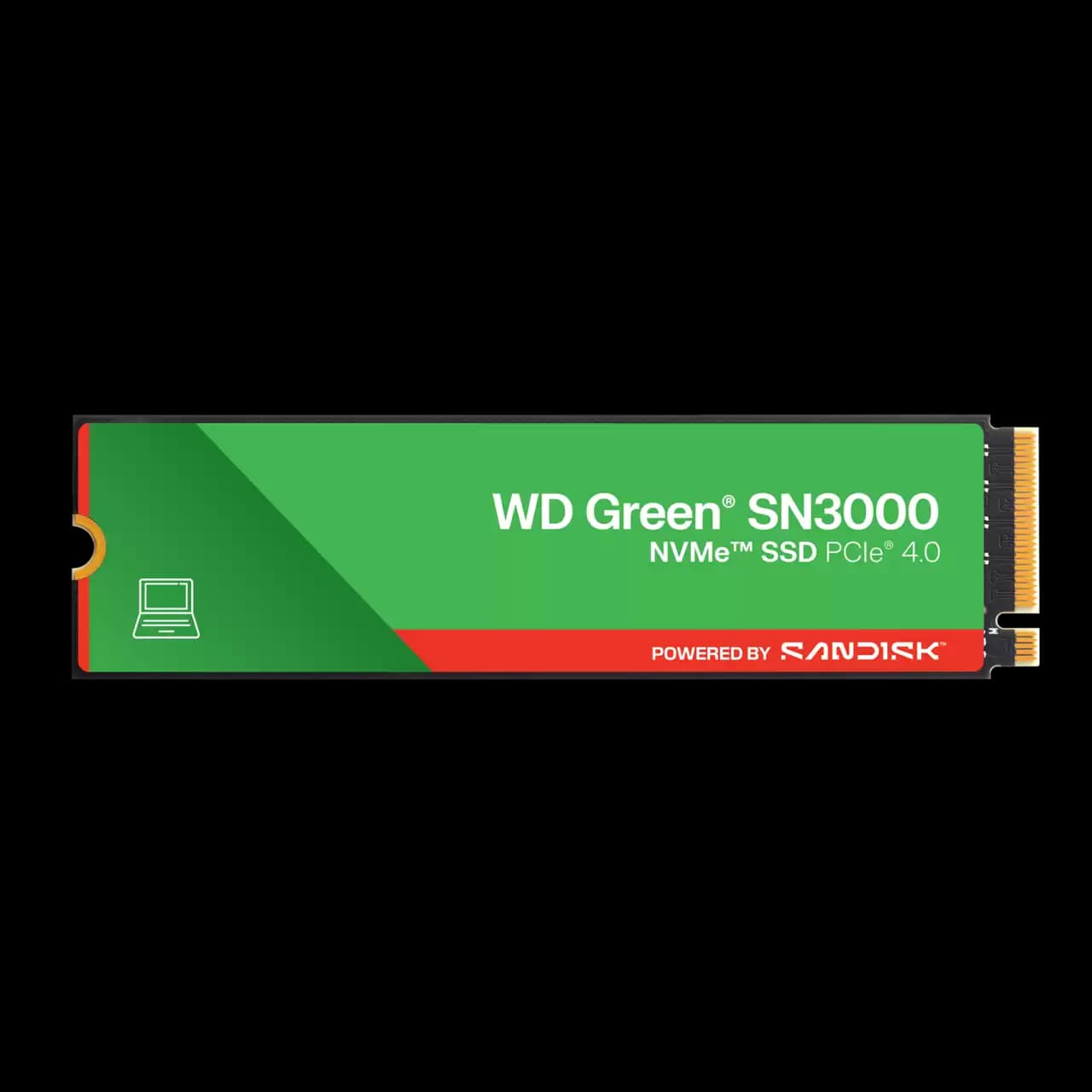 SSD Western Digital Green SN3000 1TB NVMe - M.2 2280 PCIe Gen 4 thumbnail 2